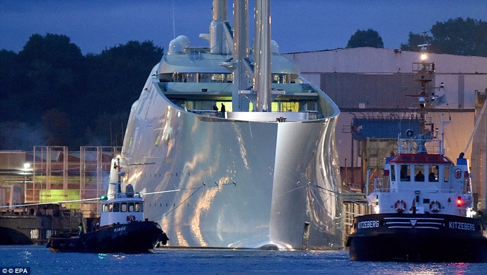 Getting ready for launch: The cruise speed of Mr Melnichenko