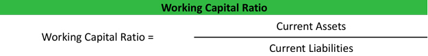 Working Capital Ratio